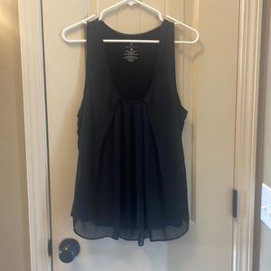 Women’s black tank